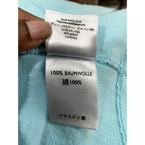 Eddie Bauer Blue Sweat Skirt with Side Pocket - Size Large (EUC) - Picture 5 of 5